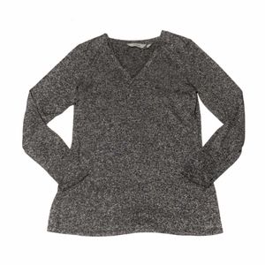 Athleta - Heathered Gray Cutout Sweater